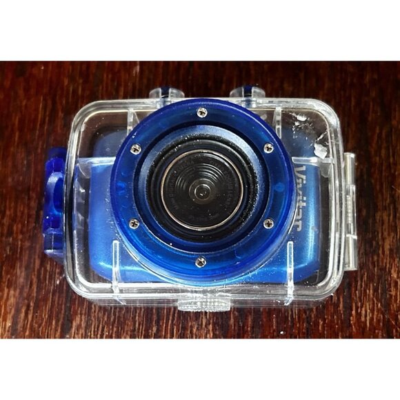 Vivitar DVR 785HD Blue Display Waterproof Compact Digital Mini Action Camera - Picture 1 of 4